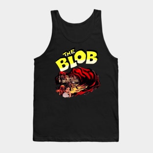 THE BLOB Retro Cult Classic Horror Fan Art Tank Top